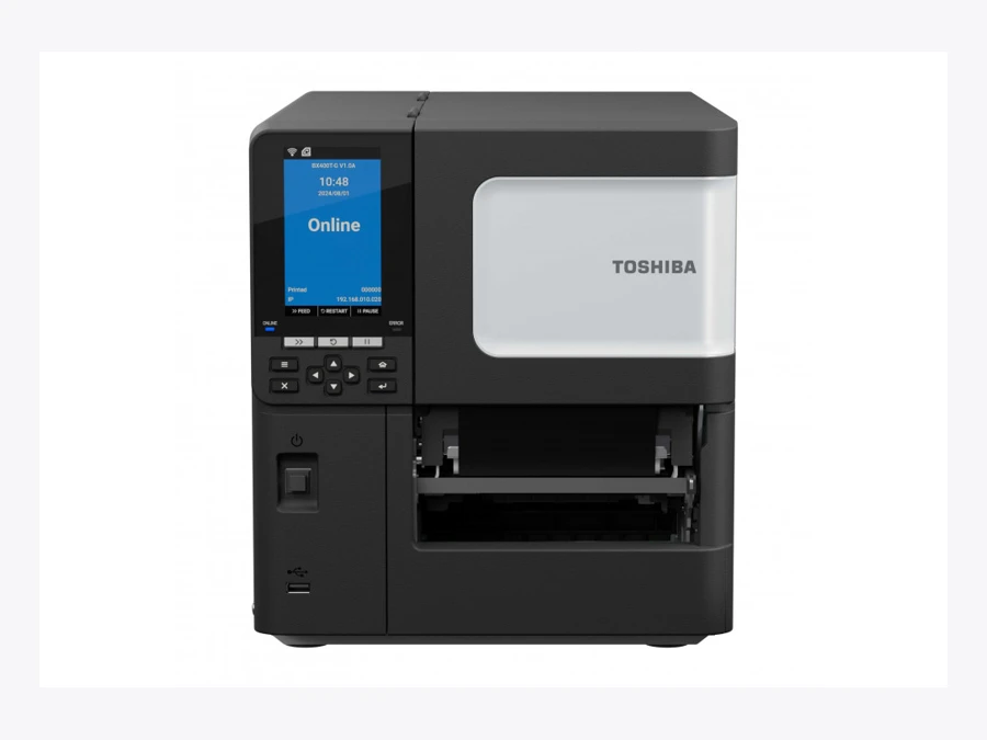 Toshiba Tec BX410T manufacturer family photograph; configuration varies