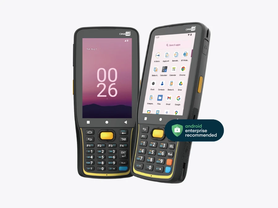 CipherLab RK26 family product image; pictured configuration varies