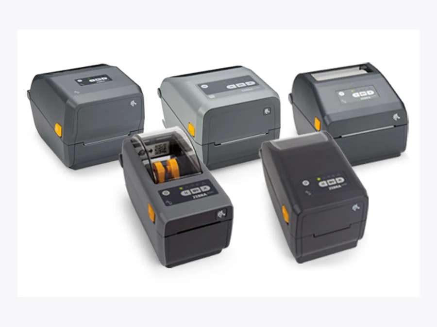 Zebra ZD421 manufacturer family photograph; configuration varies